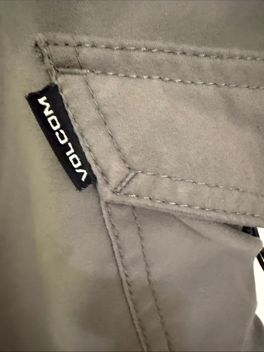 Volcom branded waistband